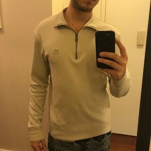 Burberry Zip-Neck Sweater